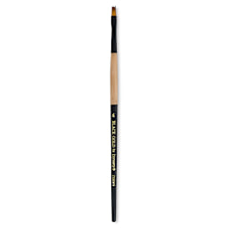 Dynasty Black Gold Brush - Wave, Short Handle, Size 4
