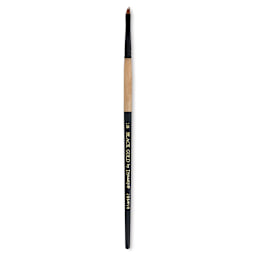 Dynasty Black Gold Brush - Wave Angle, Short Handle, 1/8"
