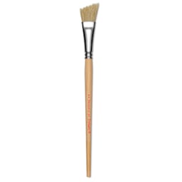 Dynasty Encaustic Brush - Wave Angle, Size 3/4"