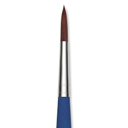 Da Vinci Forte Basic Synthetic Brush - Round, Short Handle, Size 12, close-up