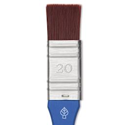 Da Vinci Forte Basic Synthetic Brush - Mottler, Short Handle, Size 20, close-up