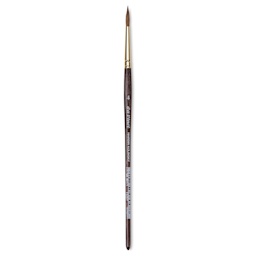 Da Vinci Harbin Kolinsky Brush - Sharp Round, Short Handle, Size 4