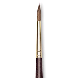 Da Vinci Harbin Kolinsky Brush - Sharp Round, Short Handle, Size 4