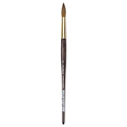 Da Vinci Harbin Kolinsky Brush - Sharp Round, Short Handle, Size 12