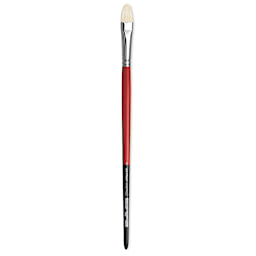 Da Vinci Maestro 2 Hog Bristle Brush - Short Filbert, Long Handle, Size 8