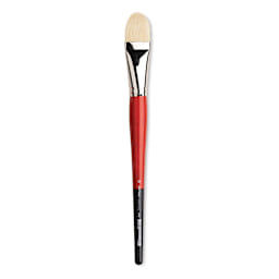 Da Vinci Maestro 2 Hog Bristle Brush - Short Filbert, Long Handle, Size 20