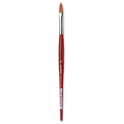 Da Vinci Cosmotop Spin Brush - Oval Wash, Short Handle, Size 10