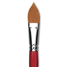 Da Vinci Cosmotop Spin Brush - Oval Wash, Short Handle, Size 30