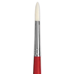 Da Vinci Maestro 2 Hog Bristle Brush - Round, Long Handle, Size 5 close up