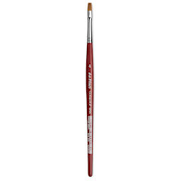 Da Vinci Cosmotop Spin Brush - Flat, Short Handle, Size 4