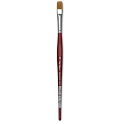 Da Vinci Cosmotop Spin Brush - Flat, Short Handle, Size 12