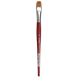 Da Vinci Cosmotop Spin Brush - Flat, Short Handle, Size 16