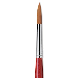 Da Vinci Cosmotop Spin Brush - Round, Short Handle, Size 10, close up