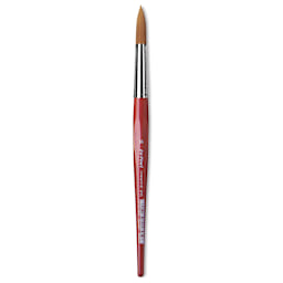 Da Vinci Artist Brush Set - Size 16 Round brush shown upright