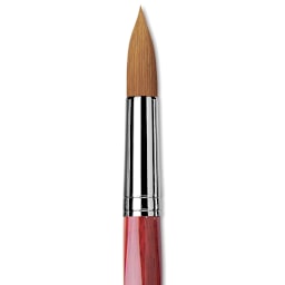 Da Vinci Cosmotop Spin Brush - Round, Short Handle, Size 22 close up