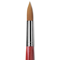 Da Vinci Cosmotop Spin Brush - Round, Short Handle, Size 24 close up