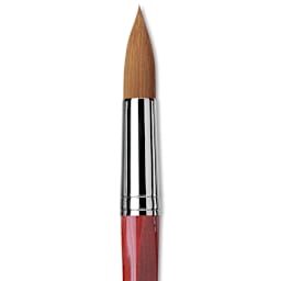 Da Vinci Cosmotop Spin Brush - Round, Short Handle, Size 26 close up