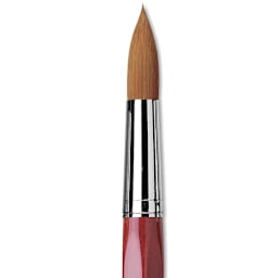 Da Vinci Cosmotop Spin Brush - Round, Short Handle, Size 30 close up