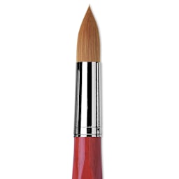 Da Vinci Cosmotop Spin Brush - Round, Short Handle, Size 40 close up