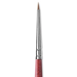 Da Vinci Cosmotop Spin Brush - Round, Short Handle, Size 10/0 close up