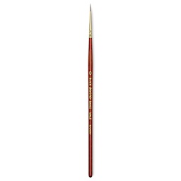 Blick Master Kolinsky Sable Brush - Pointed Round, Short Handle, Size 0