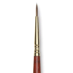 Blick Master Short Handle Synthetic Brush - Round, Size 1, close-up