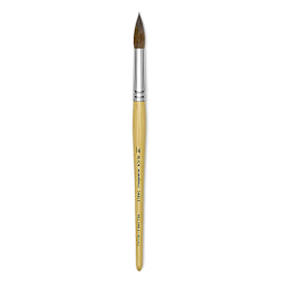 Blick Academic Sable Brush - Round, Natural Handle, Size 14