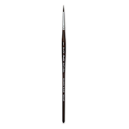 Blick Studio Natural Squirrel Brush - Round, Black Handle, Size 1