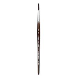 Blick Studio Natural Squirrel Brush - Round, Black Handle, Size 6