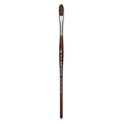 Blick Studio Natural Squirrel Brush - Oval Wash, Short Handle, 1/4"