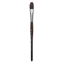 Blick Studio Natural Squirrel Brush - Oval Wash, Short Handle, 1/2"