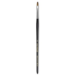 Da Vinci Maestro Kolinsky Brush - Flat, Short Handle, Size 4