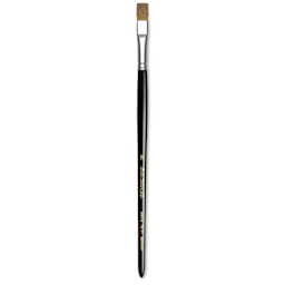 Da Vinci Maestro Kolinsky Brush - Flat, Short Handle, Size 8