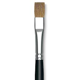 Da Vinci Maestro Kolinsky Brush - Flat, Short Handle, Size 8