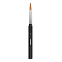 Da Vinci Cosmotop Spin Brush - Travel Brush, Extra Short Handle, Size 6