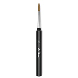 Da Vinci Maestro Kolinsky Brush - Travel Round, Short Handle, Size 5