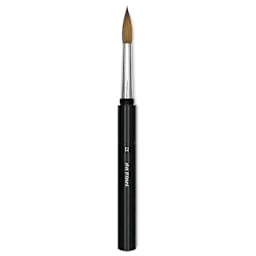 Da Vinci Maestro Kolinsky Brush - Travel Round, Short Handle, Size 12