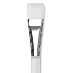 Blick Scholastic Wonder White Brush - Flat Foot, 3/4" close up