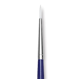 Blick Scholastic Short Handle Wonder White Brush - Round close up