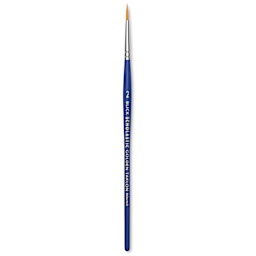 Blick Scholastic Short Handle Golden Taklon Brush - Round, Size 2