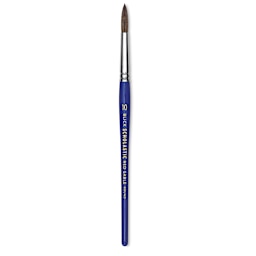 Blick Scholastic Short Handle Red Sable Brush - Round, Size 10