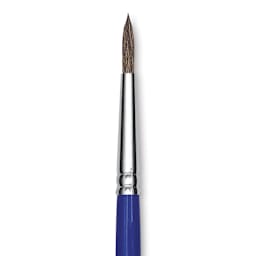 Blick Scholastic Ox Brush - Round, Short Handle, Size 6 close up