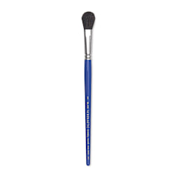 Blick Scholastic Camel Hair Brush - Oval Wash, Short Handle, Size 1/2"