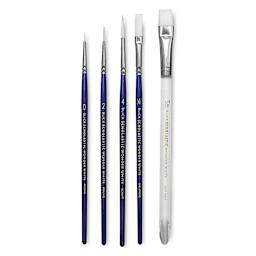 Blick Wonder White- Assorted, Short Handle, Set of 5