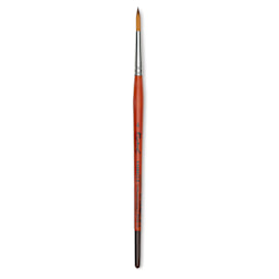Raphael Golden Kaerell Brush - Pointed Round, Short Handle, Size 4