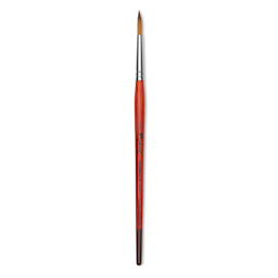 Raphael Golden Kaerell Brush - Pointed Round, Short Handle, Size 5