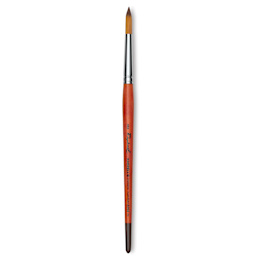 Raphael Golden Kaerell Brush - Pointed Round, Short Handle, Size 8