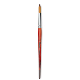 Raphael Golden Kaerell Brush - Pointed Round, Short Handle, Size 10