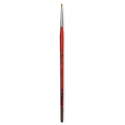 Raphael Golden Kaerell Brush - Pointed Round, Short Handle, Size 2/0