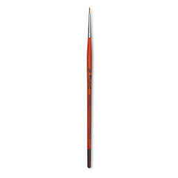 Raphael Golden Kaerell Brush - Pointed Round, Short Handle, Size 3/0